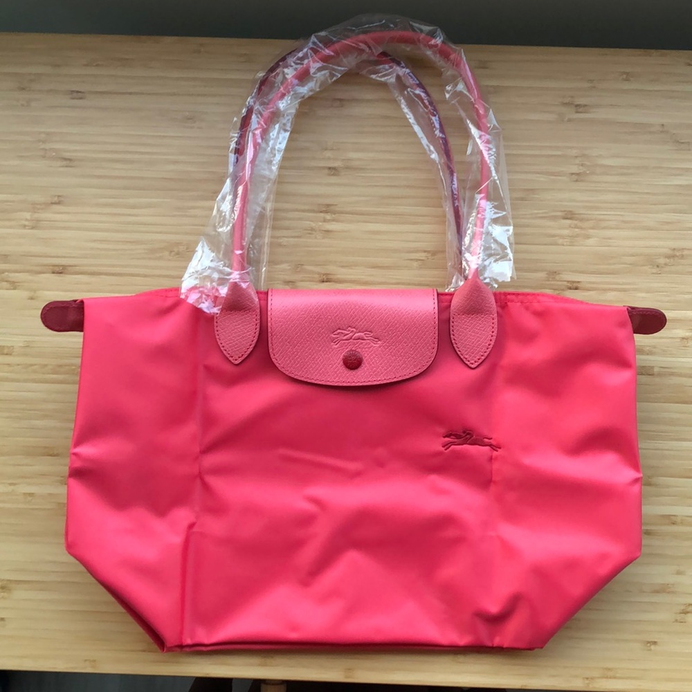 LONGCHAMP Le Pliage Club Tote Small long handle - Pomegranate